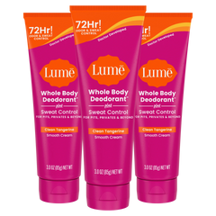 Clean Tangerine | Cream Tube Deodorant | + Sweat Control
